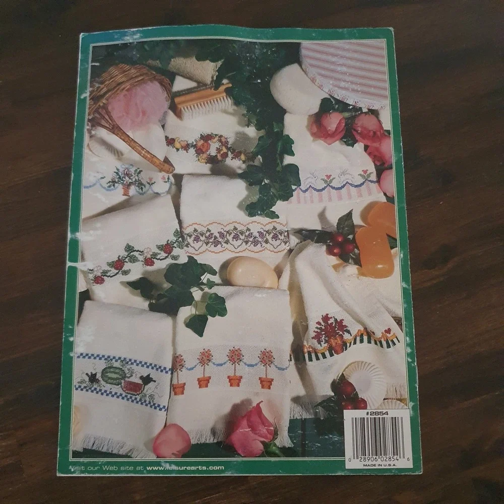 Cross Stitch Pattern Books Stoney Creek‎ Heirloom Huck Leisure Arts 2854